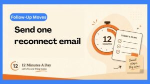 Send One Reconnect Email or Message
