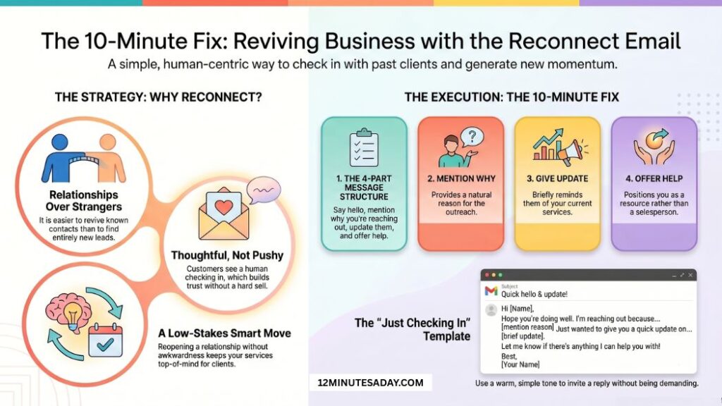 Send One Reconnect Email or Message