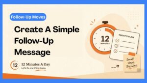 Create a Simple Follow-Up Message