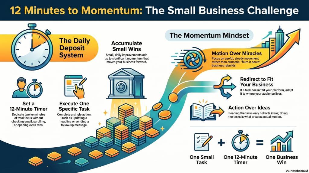 Welcome to the 12 Minutes A Day Free 30-Day Small Business Challenge